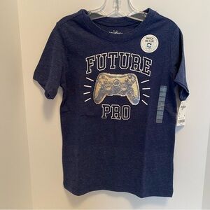 OshKosh B'gosh Boys "Future Pro" Sequin Game Ctrl T-Shirt Sz 6 NWT